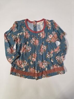 Matilda Jane 18/24 Months Floral Peasant Top NWOT